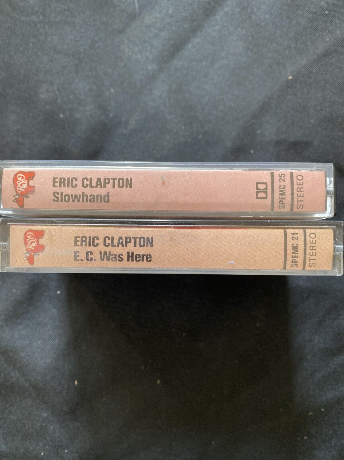 Eric Clapton Cassette Tapes E.C. Was Here & Slowhand -(5902)