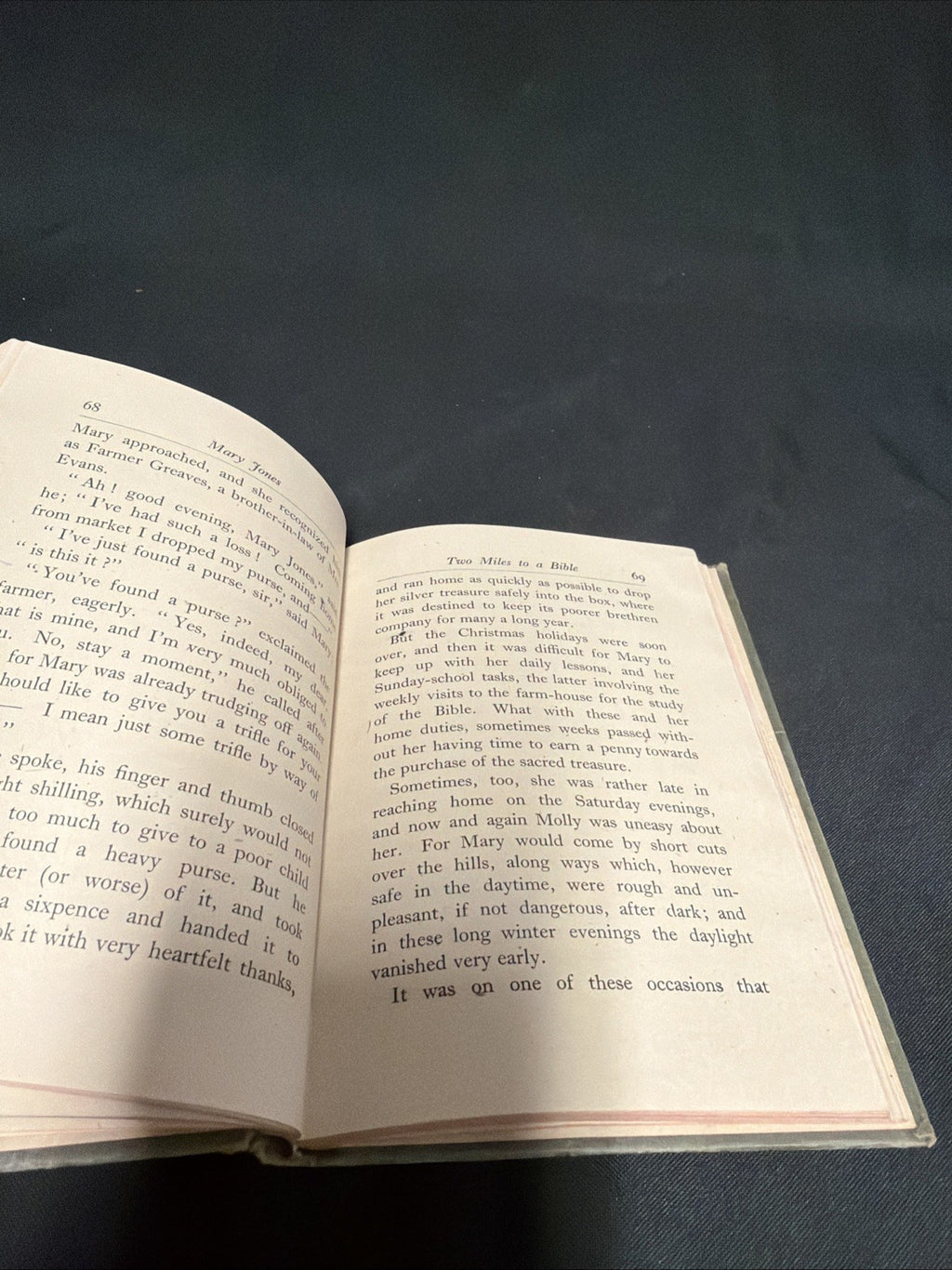 The Story Of Mary Jones and her Bible 1944 - M.E.R. - (1826)