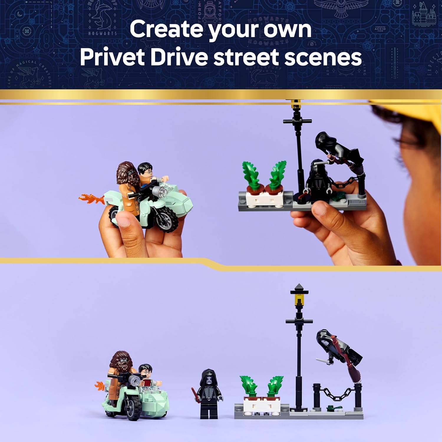 LEGO Harry Potter - Hagrid & Harry's Privet Drive Escape - 76459