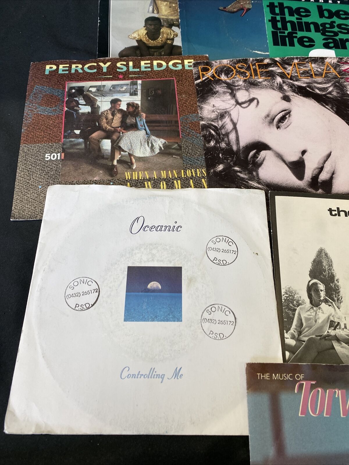 Vintage 1980's 7" Singles x12  Blondie Level 42 Roman Holiday + More (8359