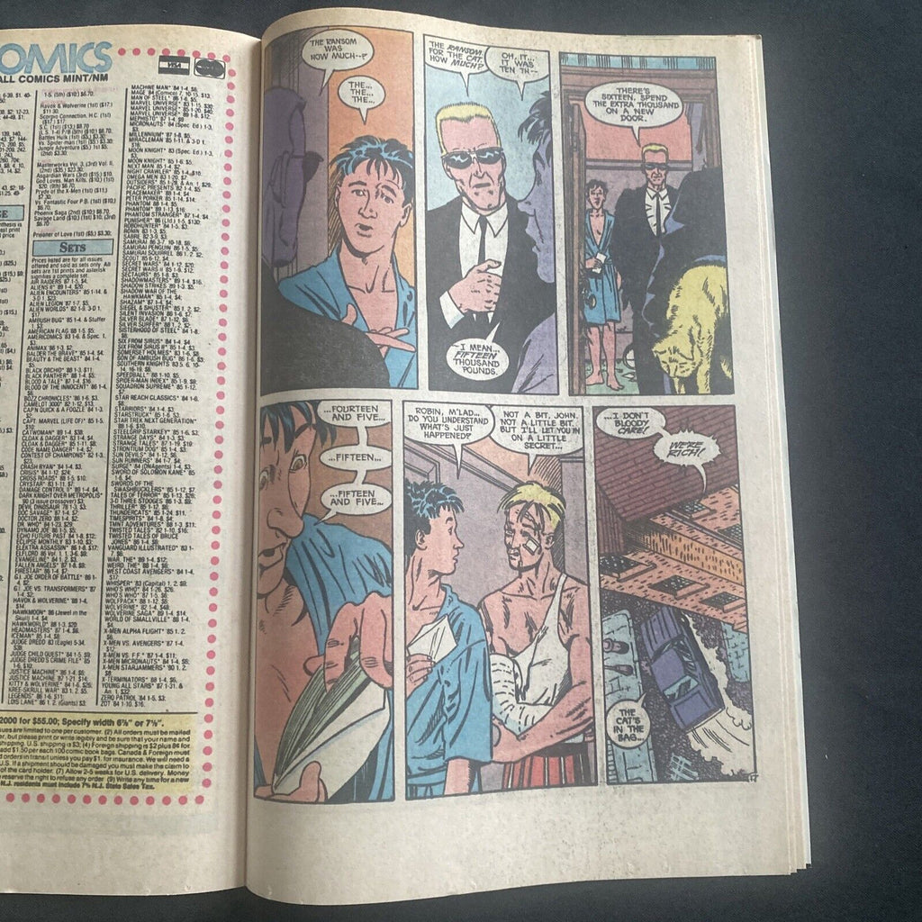 COMIC - DC Comics Justice League EUROPE - Jan 1991 - Batman - (8785)