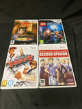 Nintendo WII Bundle 4 Games Inc LEGO Harry Potter and more - (5560)