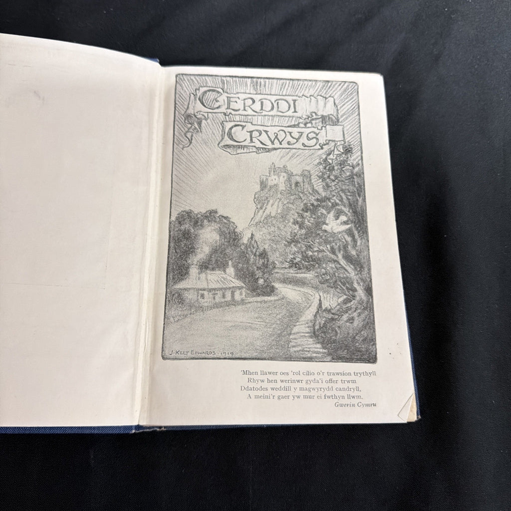 Cerddi Crwys, William Williams - Welsh Language book - (1888)