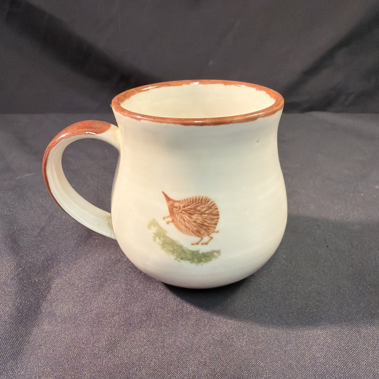 Hornsea Ben Thomas Porcelain hand Made and Painted Hedgehog Mug - (2024)