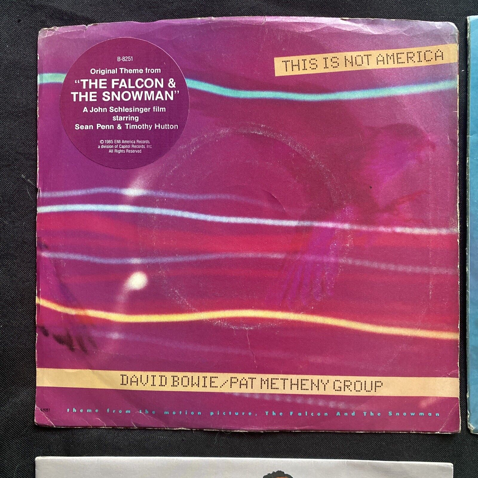 Vinyl Records 7" Singles 5x 1980's Jennifer Rush, David Bowie, Kris Kross - 9435