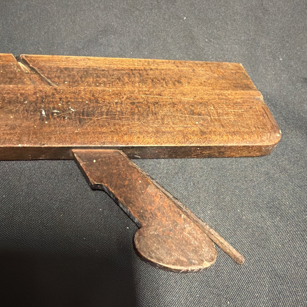 Antique British Wooden Moulding Plane 9.5" Griffiths, Norwich No 1 - (1856)
