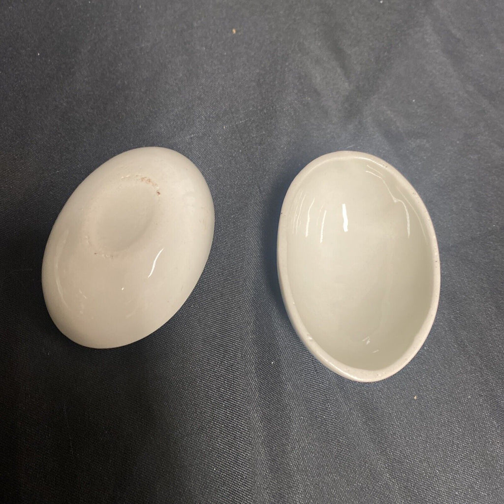 Trinket Box EGG - England China Egg Renaissance Design - (9204)