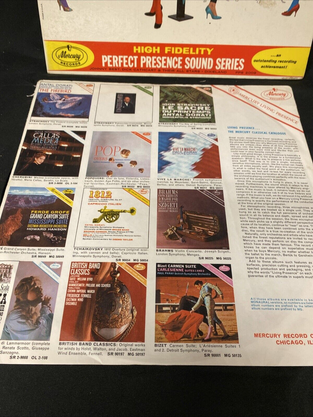 VINYL RECORD - Dixieland Johnny Best Dick Cathcart Jazz Ex Cond PPS2009 -(5675)