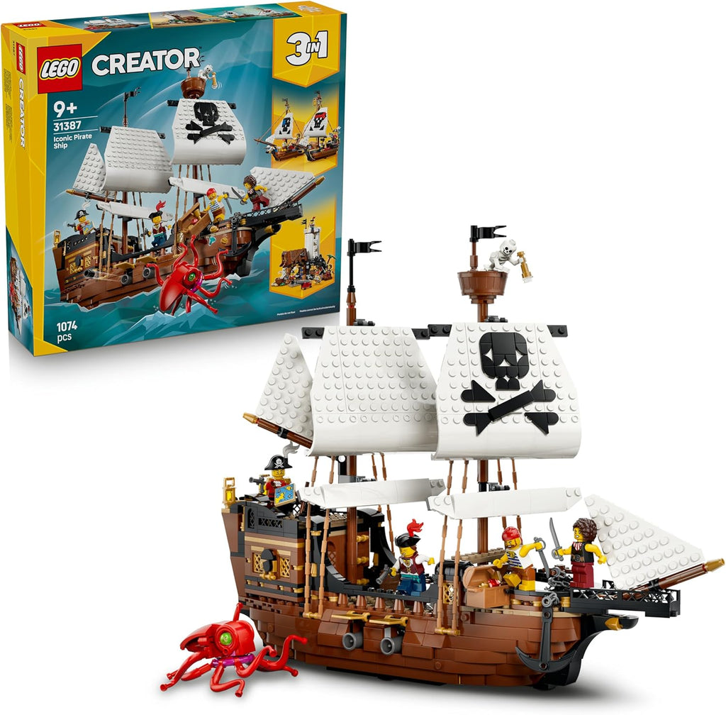 LEGO Creator 3 in 1 - Iconic Pirate Ship - 31387