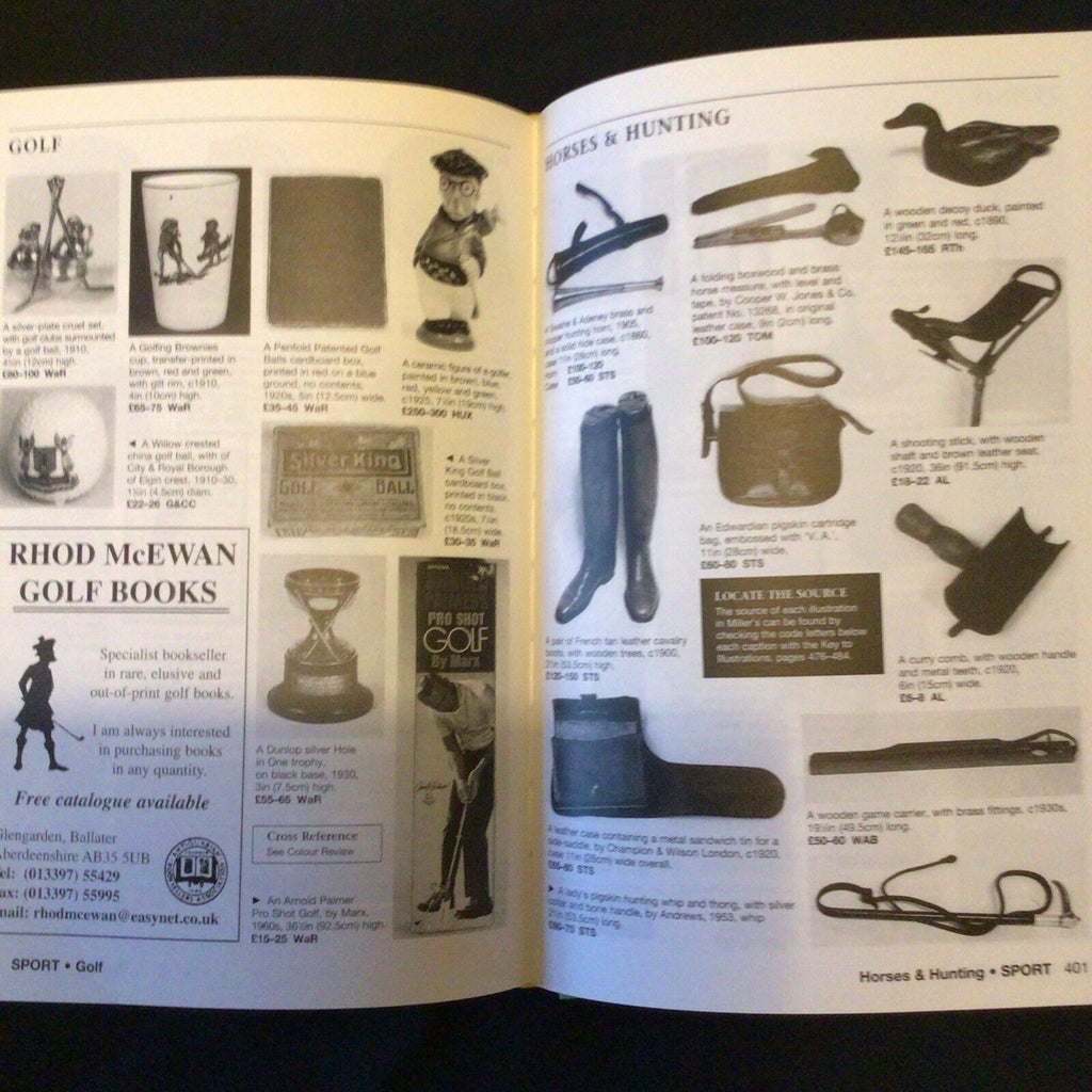 BOOK - Miller's Collectors Price Guide YEAR GUIDE 2000 - 2001  -(8620)