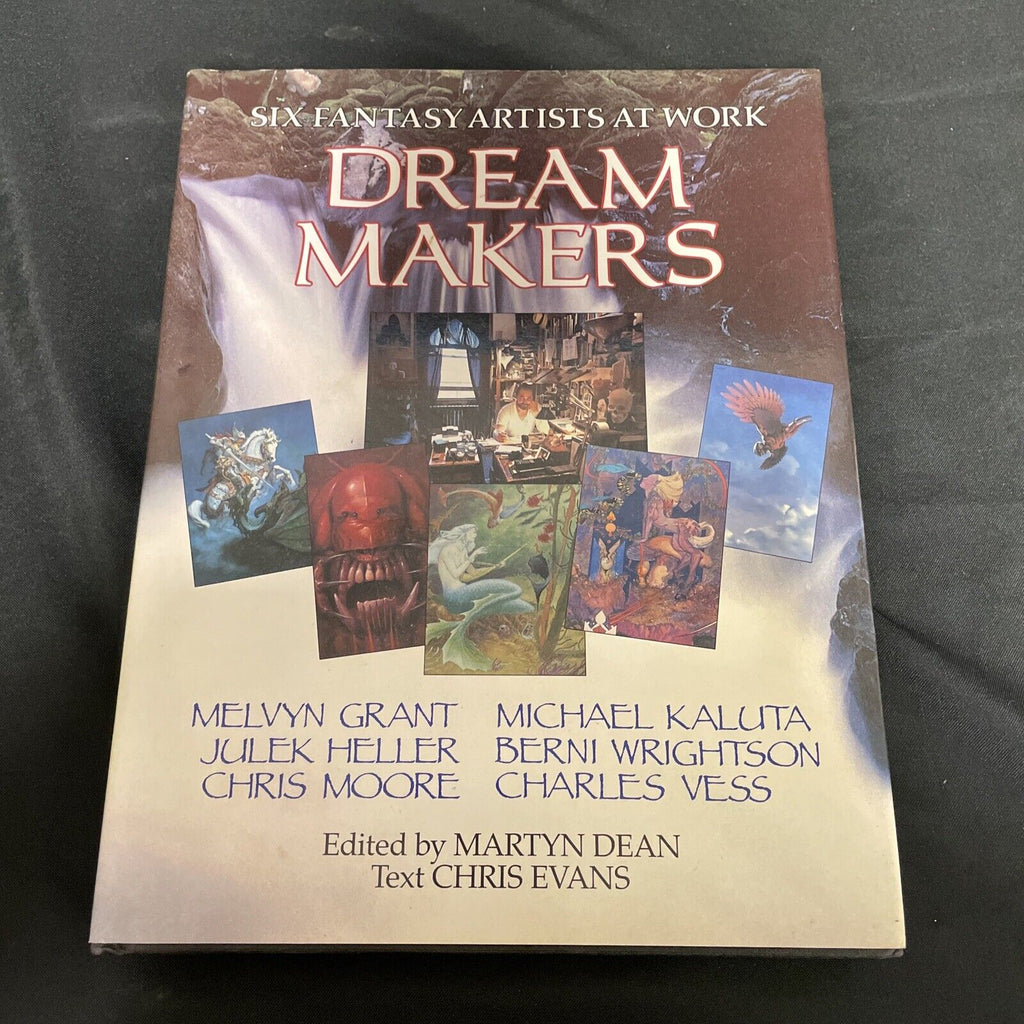 BOOK - DREAM MAKERS 6 Fantasy Artists at work Chris Evans - (9253)