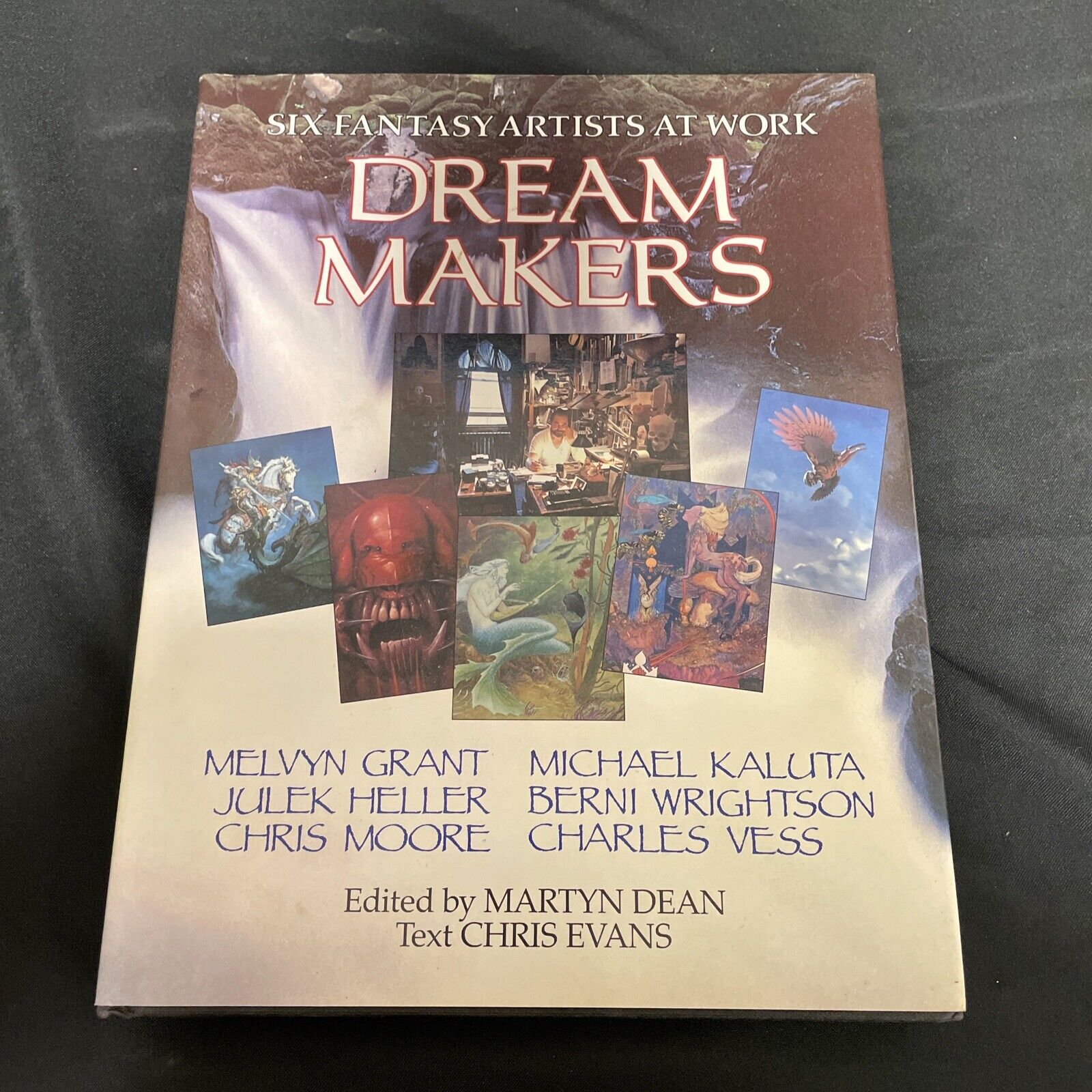 BOOK - DREAM MAKERS 6 Fantasy Artists at work Chris Evans - (9253)