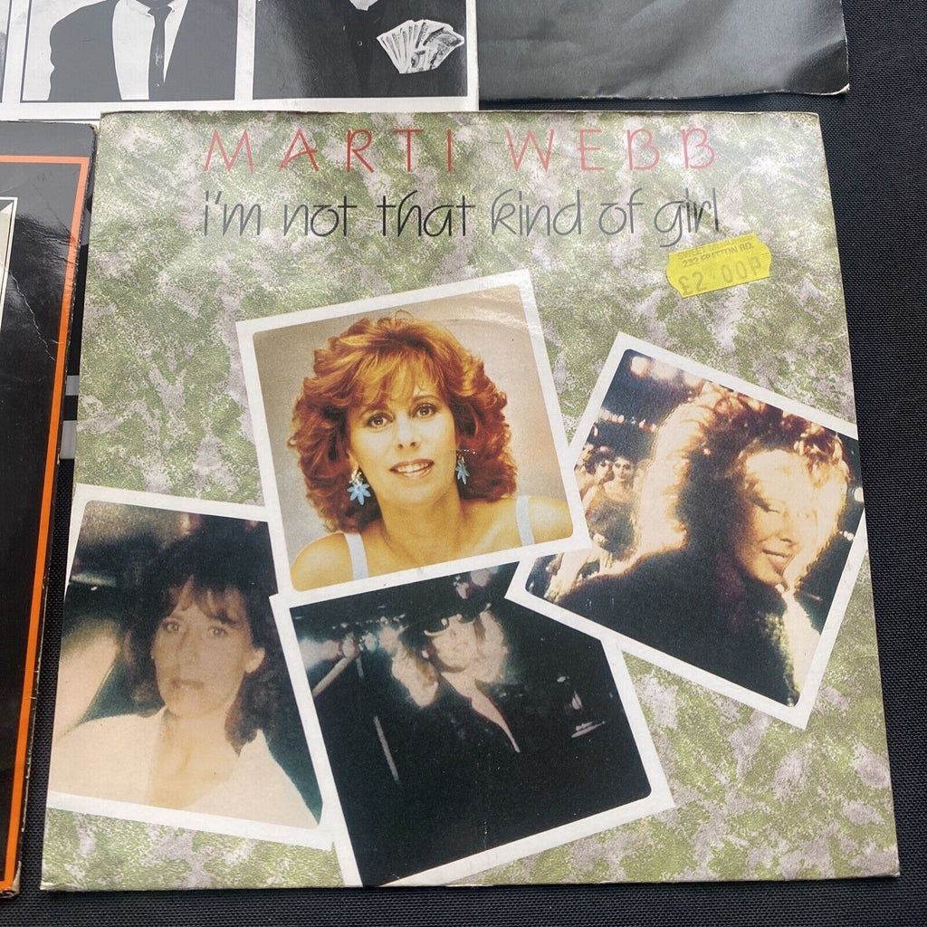 Vinyl Records 7" Singles 5 x 1980's Marti Webb, Madness, Lisa Stansfield -(9468