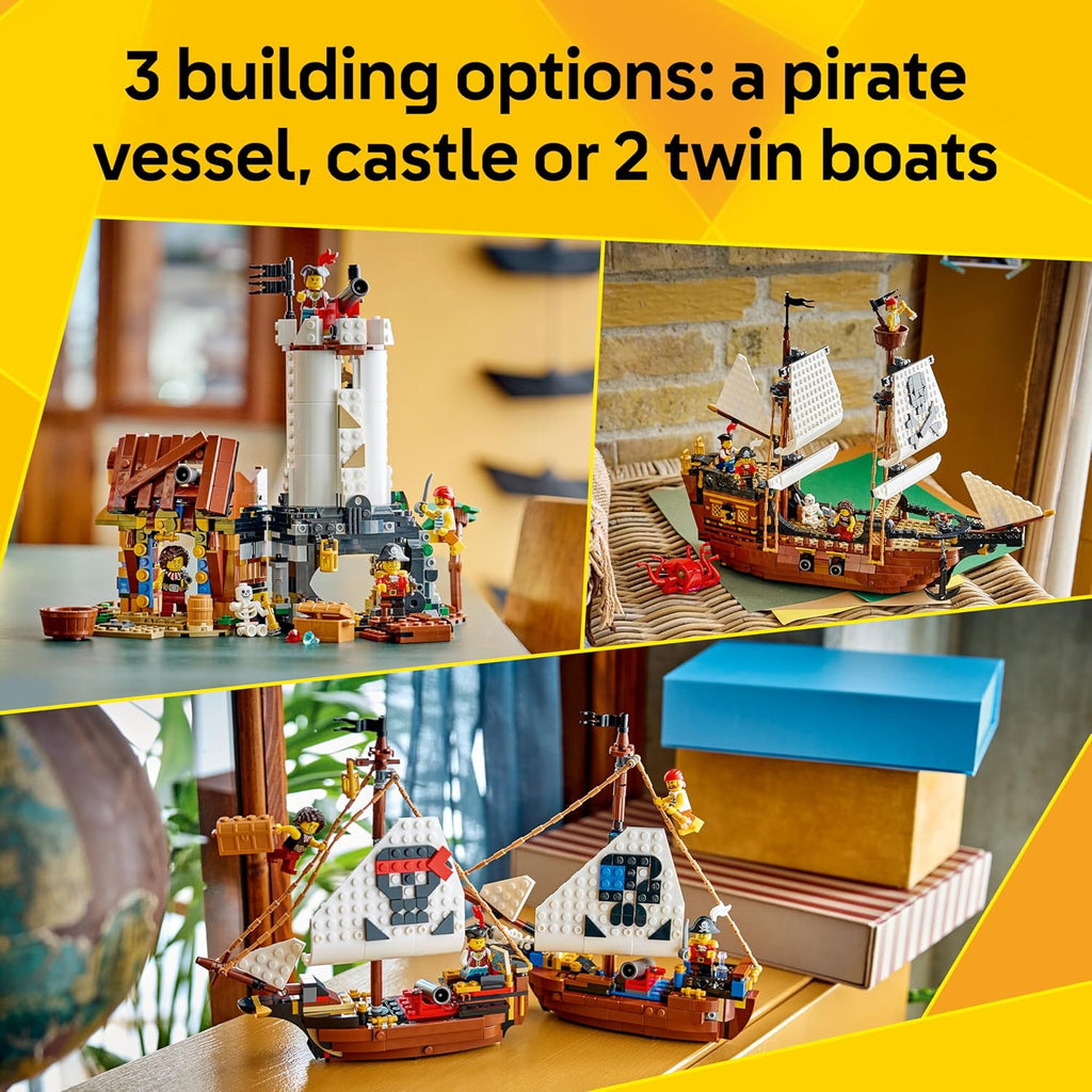 LEGO Creator 3 in 1 - Iconic Pirate Ship - 31387