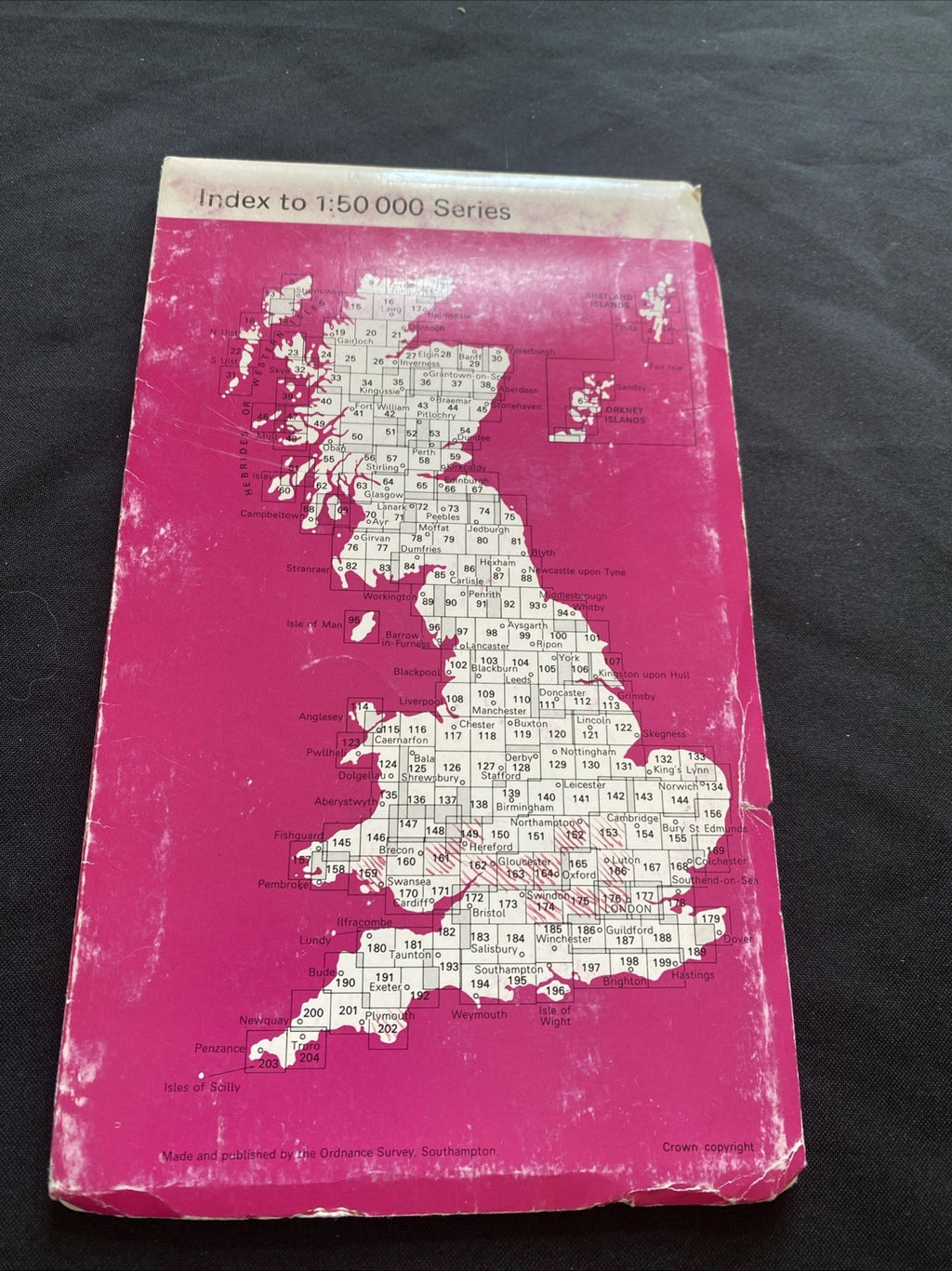 Gloucester & Forest of Dean Ordnance Survey OS Landranger Map #162 1:50 (1218)