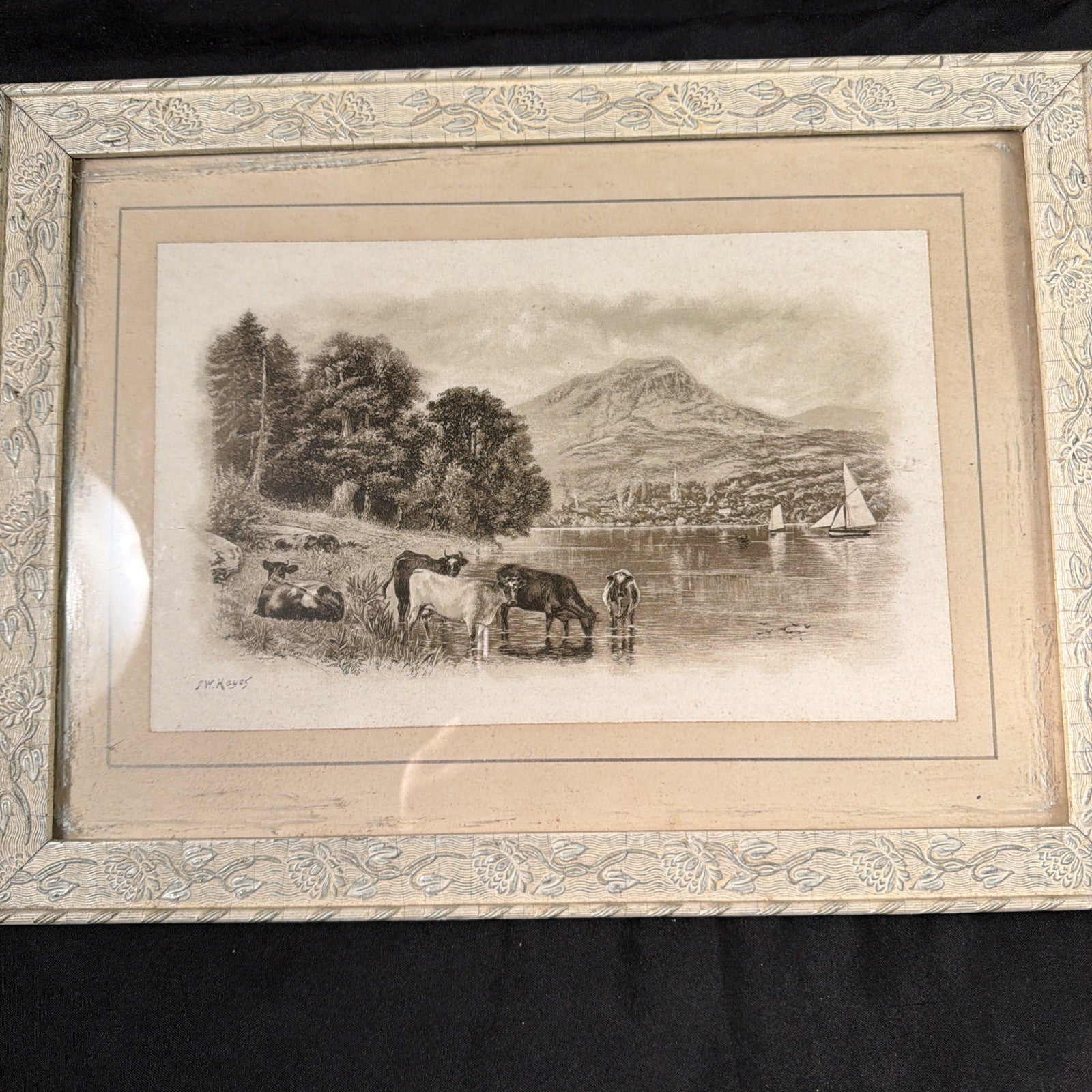 Frederick William Hayes (1848 - 1918) North Wales mountains Print c1890 - (2023)
