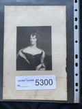Victorian Regency London Engraving Georgianna Lady John Russell 1841- (5300)