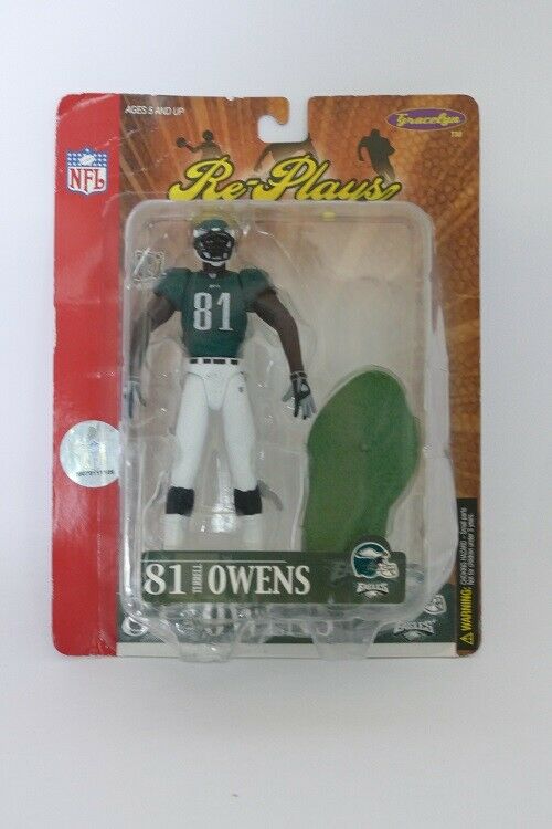 Gracelyn Re-Plays NFL JETS Terrell Owens 5" Figure 2005 - (6829)
