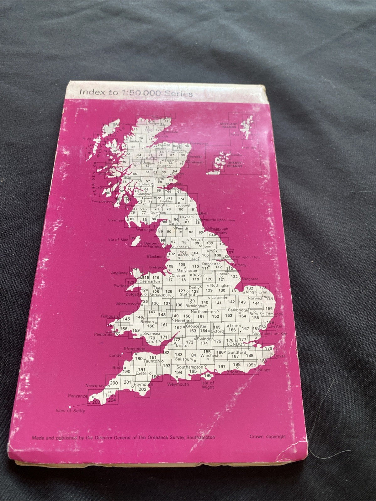Swansea & Gower Ordnance Survey OS Landranger Map #159 1:50 scale (1225)
