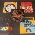 Vinyl Records 7" Singles 5 x 1980's Chicago Bronski Beat Commodores Etc -(9520