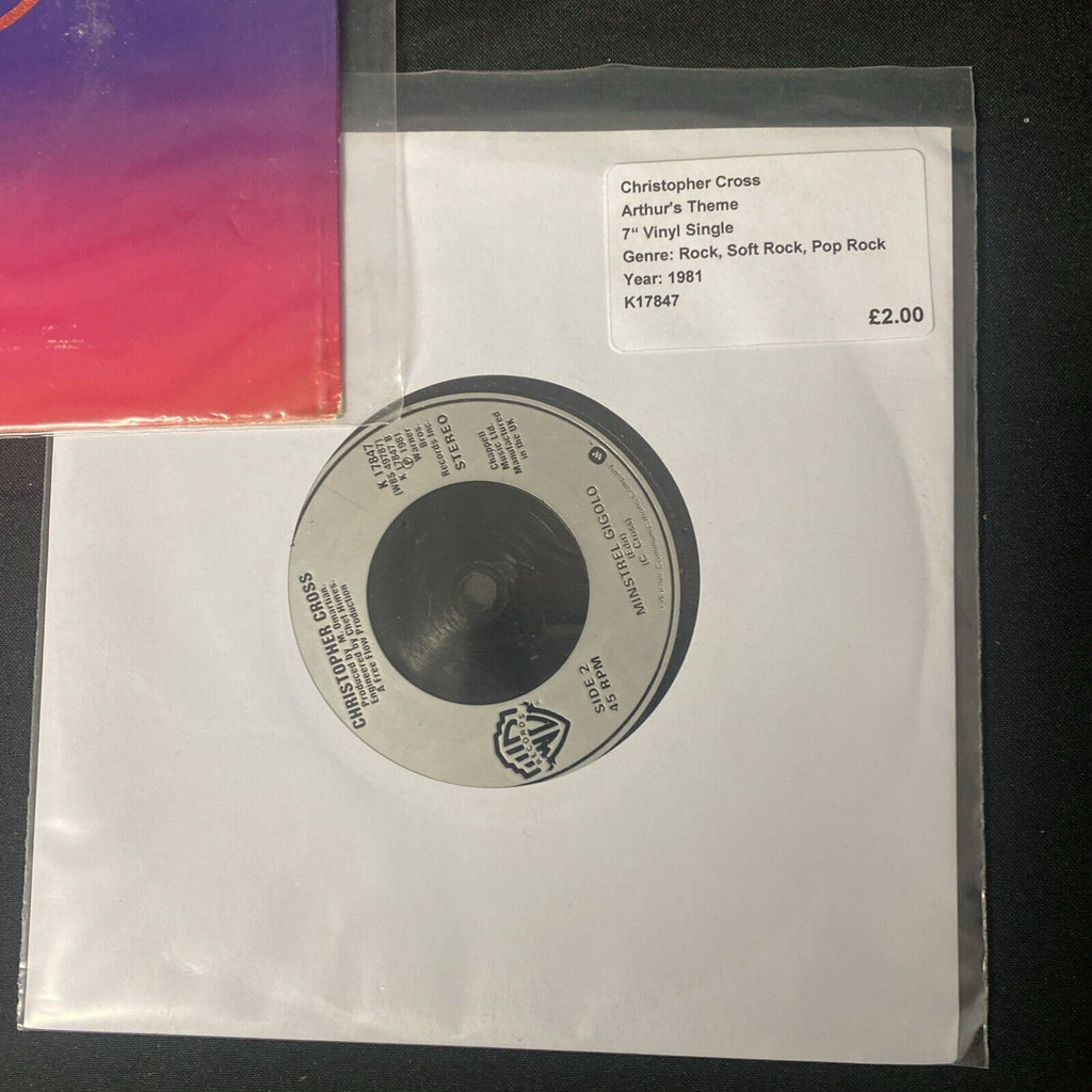 Vinyl Records 7" Singles 5x 80's Commodores & C. Cross / Curiosity (9473