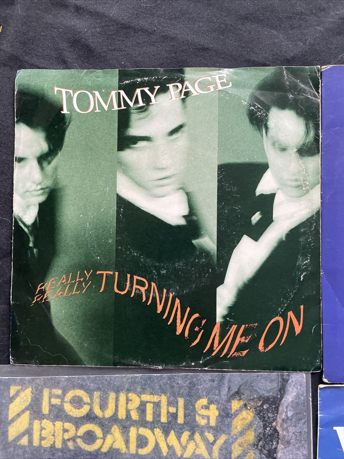 Vinyl Records 7" Singles 5x 80's Cliff Richard, 4th & Broadway, Tommy page -9399