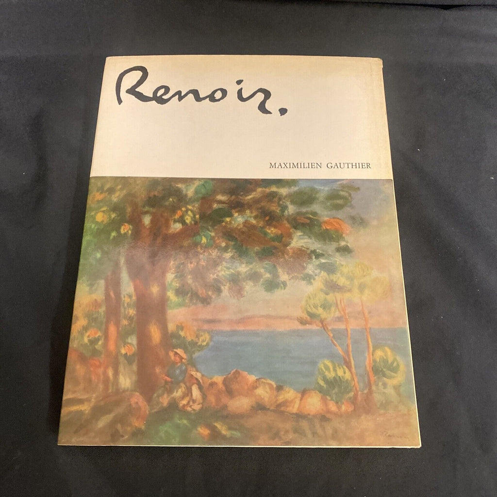 BOOK - Renoir - Maximilien Gauthier French Text Hardback 1976 - (9106)