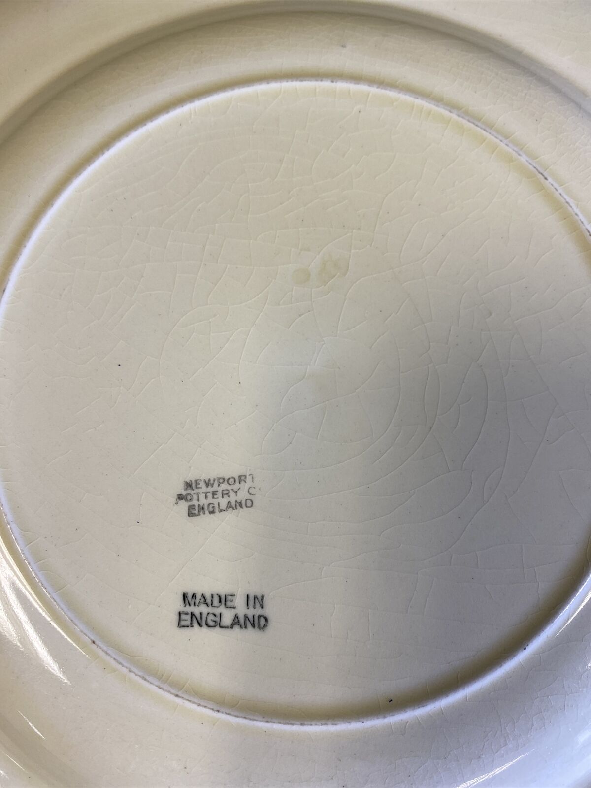 Clarice Claiff Crocus Design Newport Pottery - Plate x 1 x25cm - (7660)