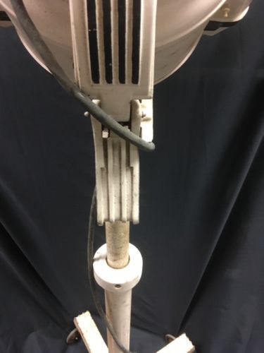1930's TURBINATOR Hair Dryer W L Martin - Jet engine styled Cast Iron - (6614)