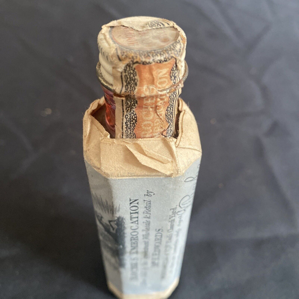 Antique Pharmacy Apothecary Unopened Roche's Embriocation - (9627)