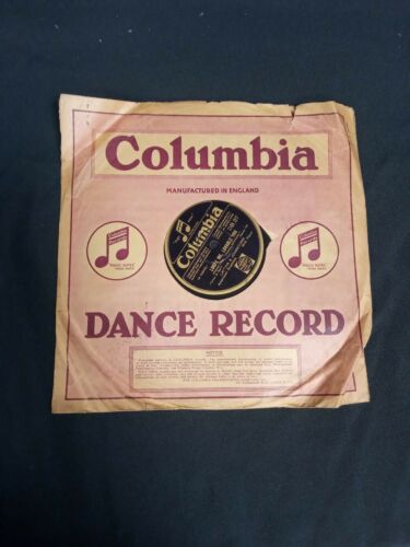 Columbia 78 RPM 10" Record - DB37 Layton & Johnson Happy Days Lucky Me (6970)