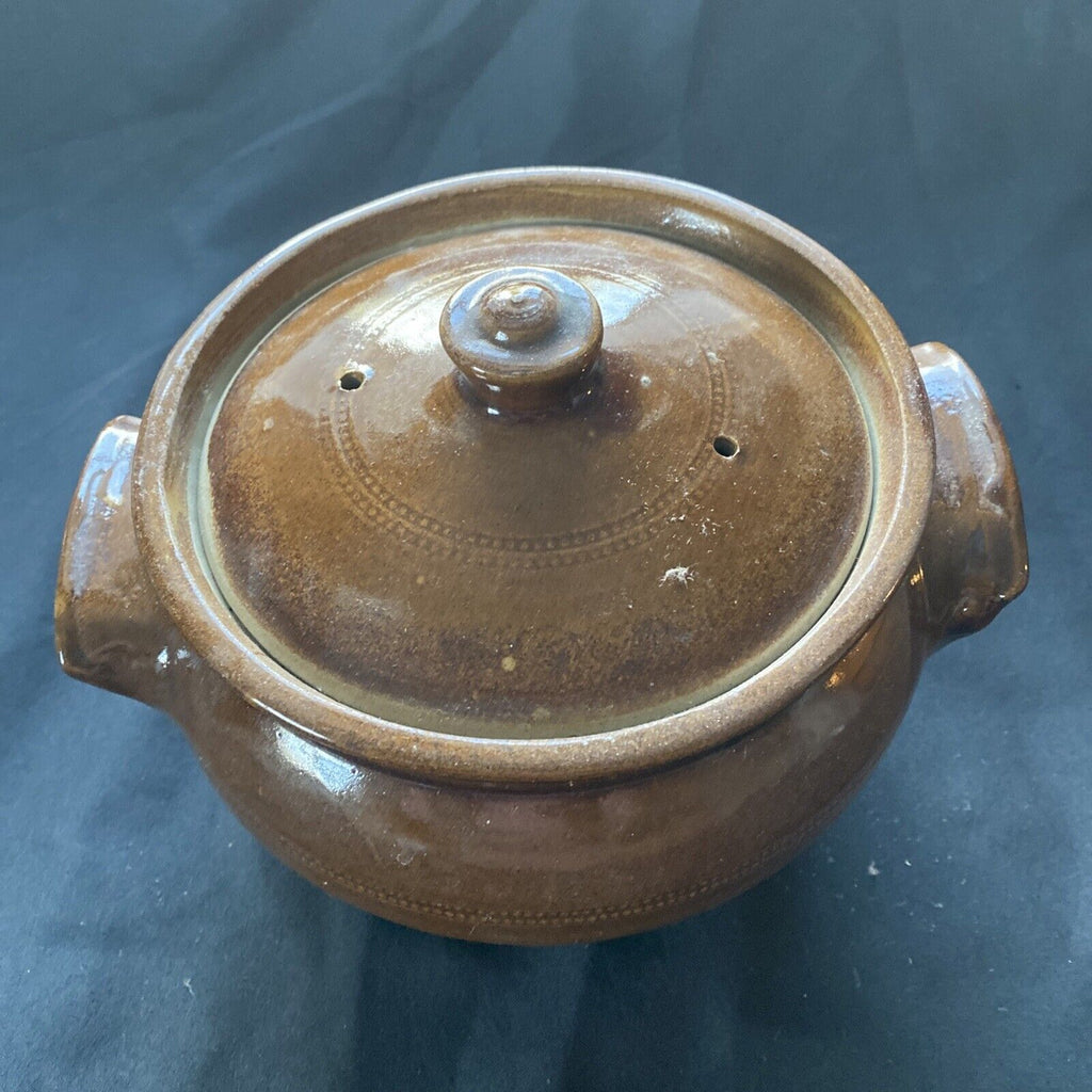 Pearsons of Chesterfield Casserole pot with lid Vintage 70's - (9602)