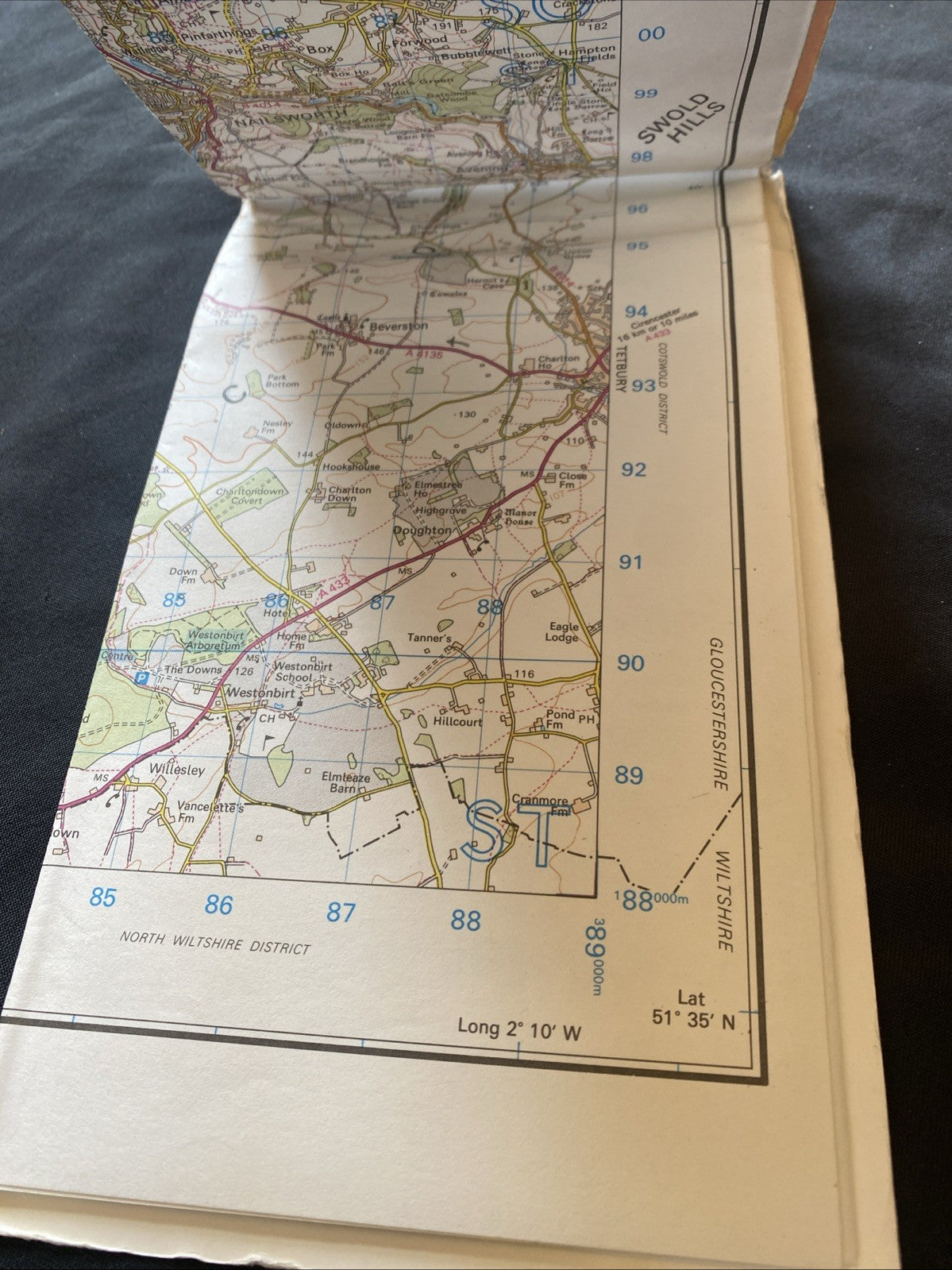 Gloucester & Forest of Dean Ordnance Survey OS Landranger Map #162 1:50 (1218)