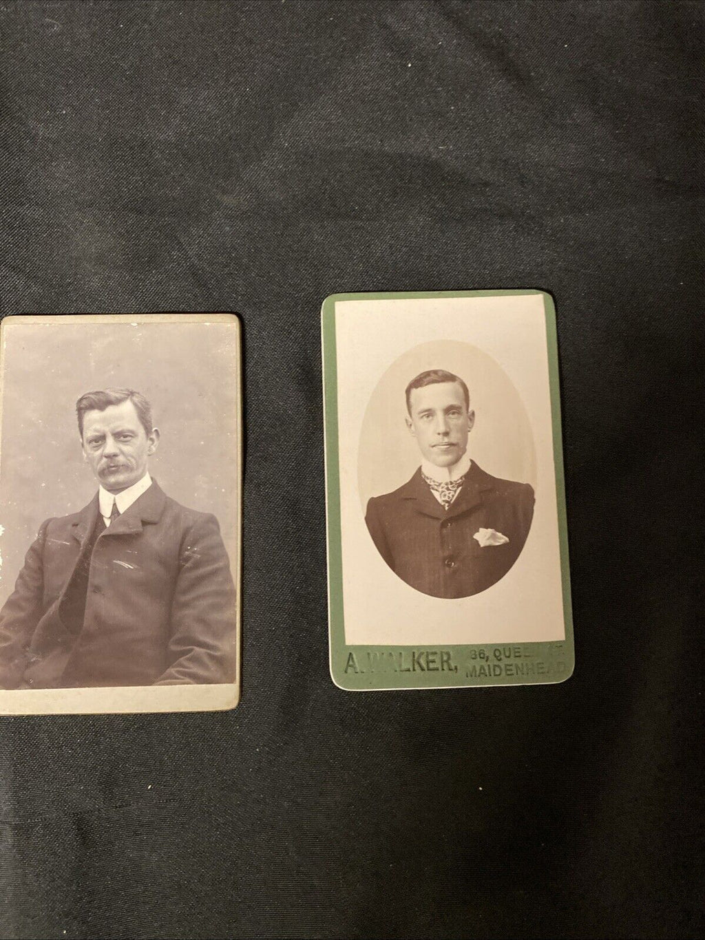 Victorian Carte De Vista CDV's x 3 Features Gentlemen Portraits, Thame - (5447)