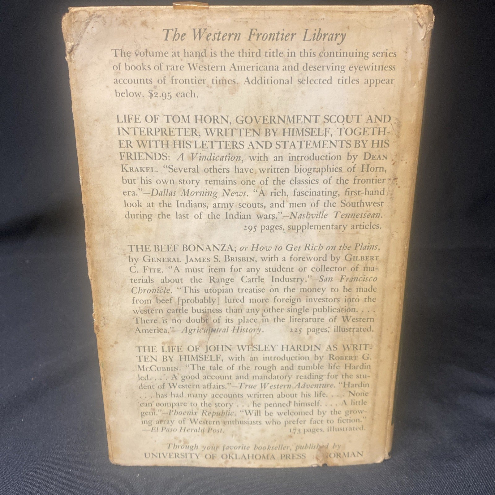 Book - The authentic life of Billy The Kid by Pat F. Garrett - 1978 (1535)