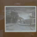 Framed & Signed Picture - Jack Cuthbert Main Street Haworth - (9237)