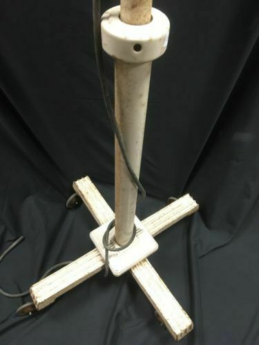 1930's TURBINATOR Hair Dryer W L Martin - Jet engine styled Cast Iron - (6614)