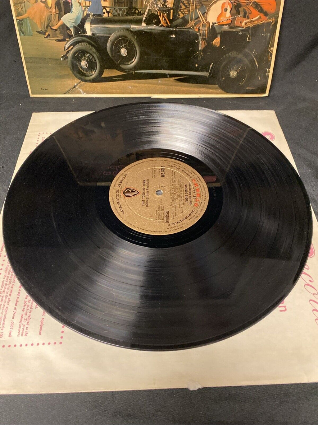 VINYL RECORD - Eddie Condon That Toodlin' Town Jazz - WS8009 - (5681)