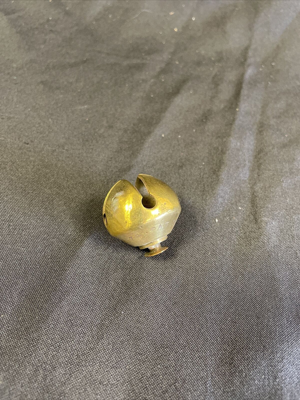 Antique The American Ring Company George W. Tucker 1878 Sleigh Horse Bell (8264)