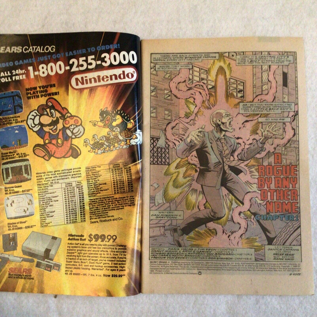 COMIC - DC Comics The rogues Gallery of the FLASH - Jun 1989 - New York - (8862