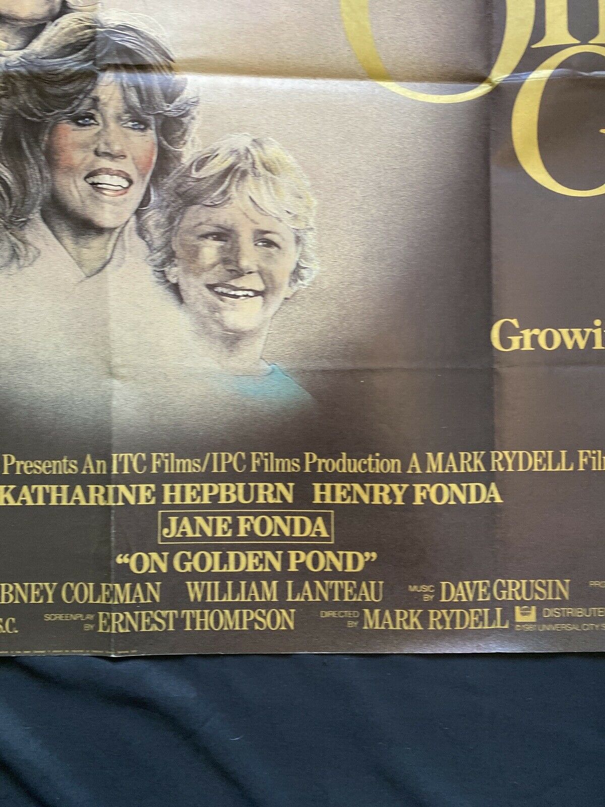 ORIGINAL UK QUAD POSTER - On Golden Pond - 1981 - 30" x 40" - (6556)