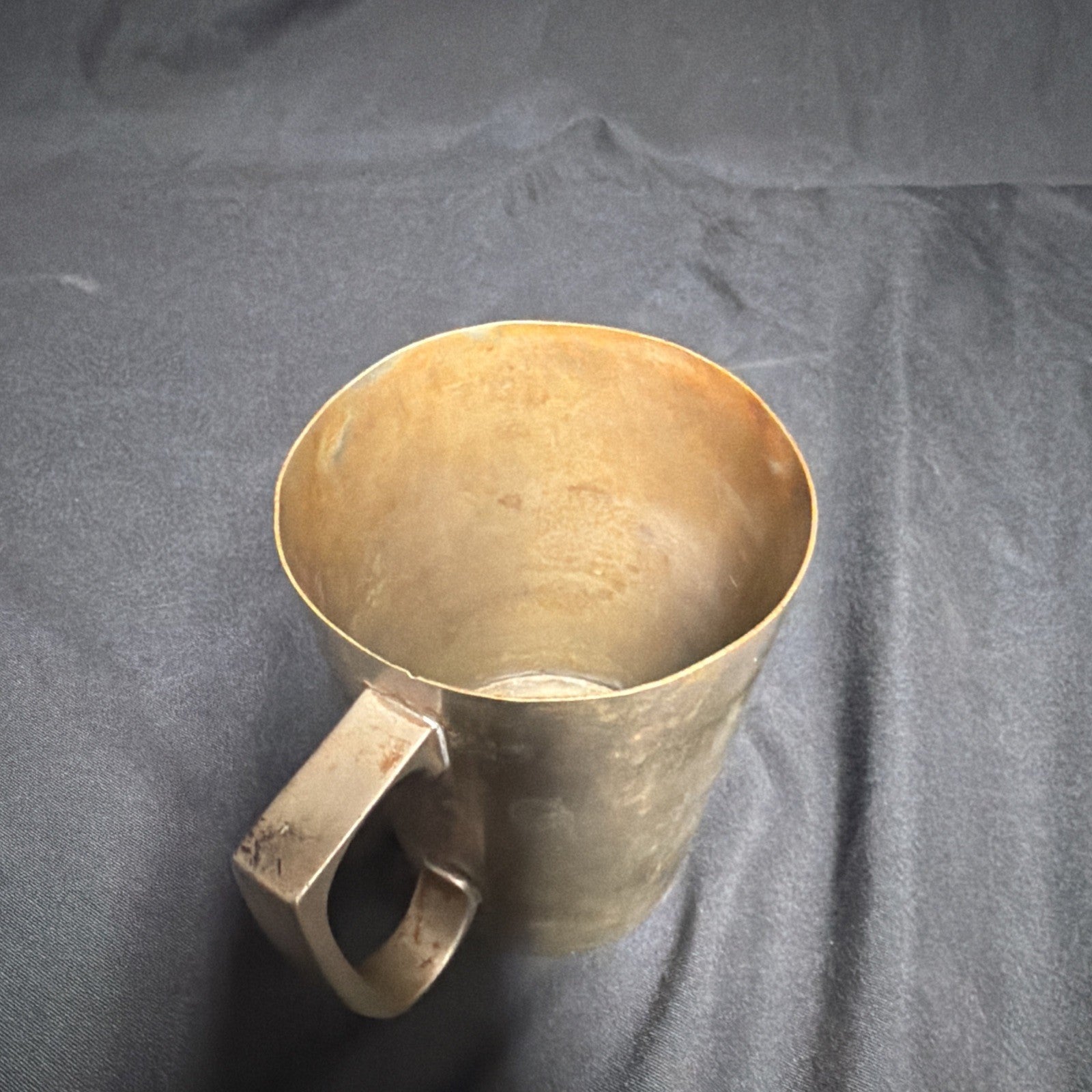 Pewter weights & Measures 1 Pint Tankard King George 1910 Birmingham - (1913)