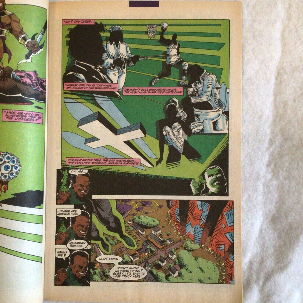 COMIC - DC Comics GREEN LANTERN Mosaic Vs CHAOS  - Jun 1992 - New York - (8854)