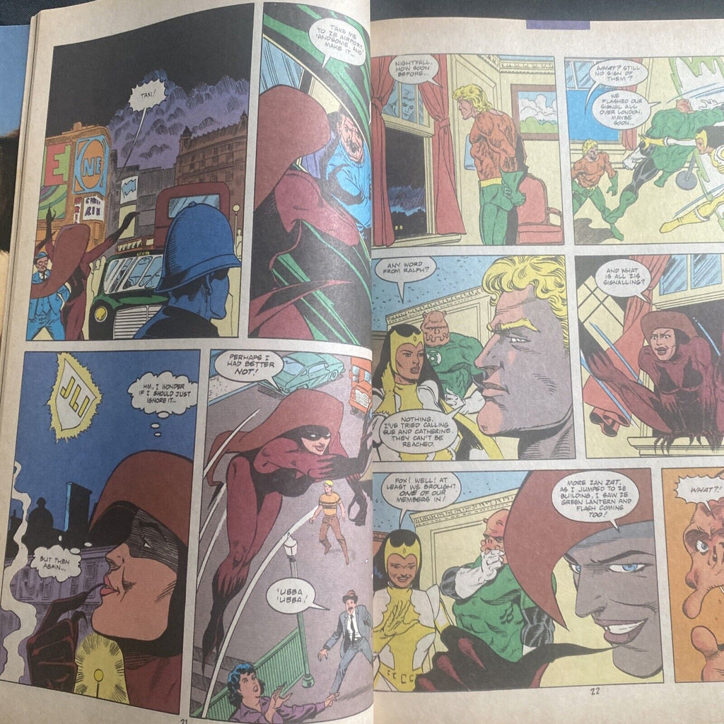 COMIC - DC Comics JUSTICE LEAGUE EUROPE The ANNUAL - ECLIPSO - 1992 - (8800)