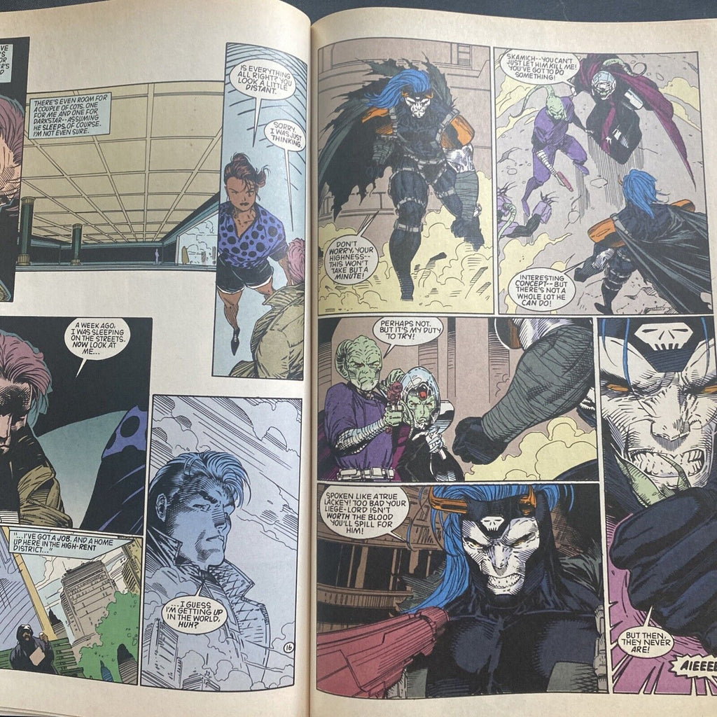 COMIC - DC Comics DARKSTARS Flint Disgraced  - 7th April 1993 - New York (8818)