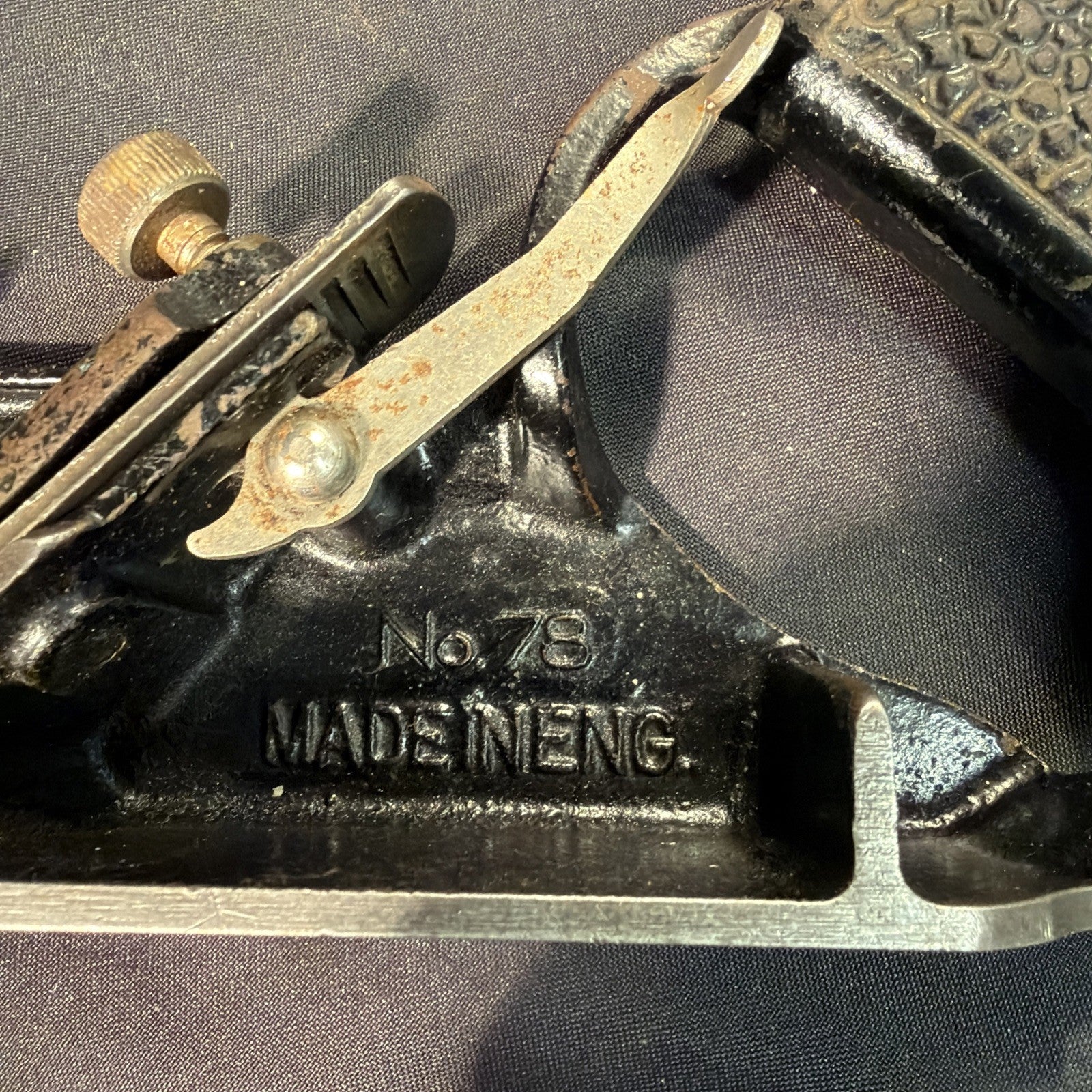 Vintage Stanley No 78 Rebate Plane complete in good overall condition - (2040)