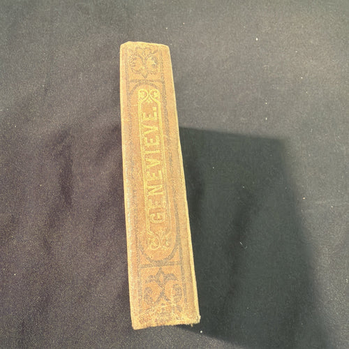 Antique Book 1800's, Genevieve, Christopher Von Schmid, Milner & Co.- (1975)