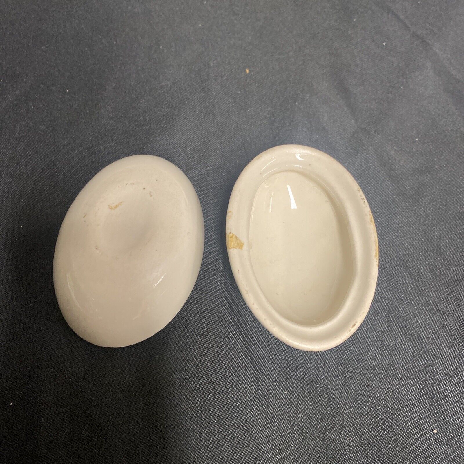 Trinket Box EGG - England China Egg Renaissance Design - (9205)