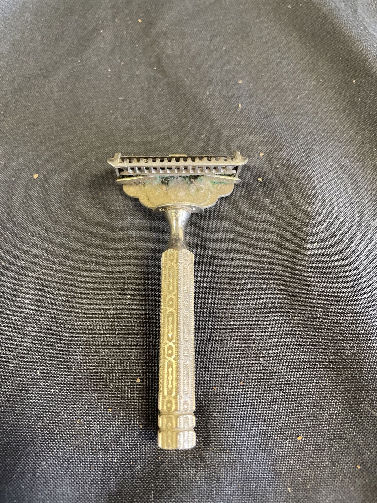 Vintage 1930s EVER READY SUN RAY  Edge SAFETY RAZOR Made in England (8130)