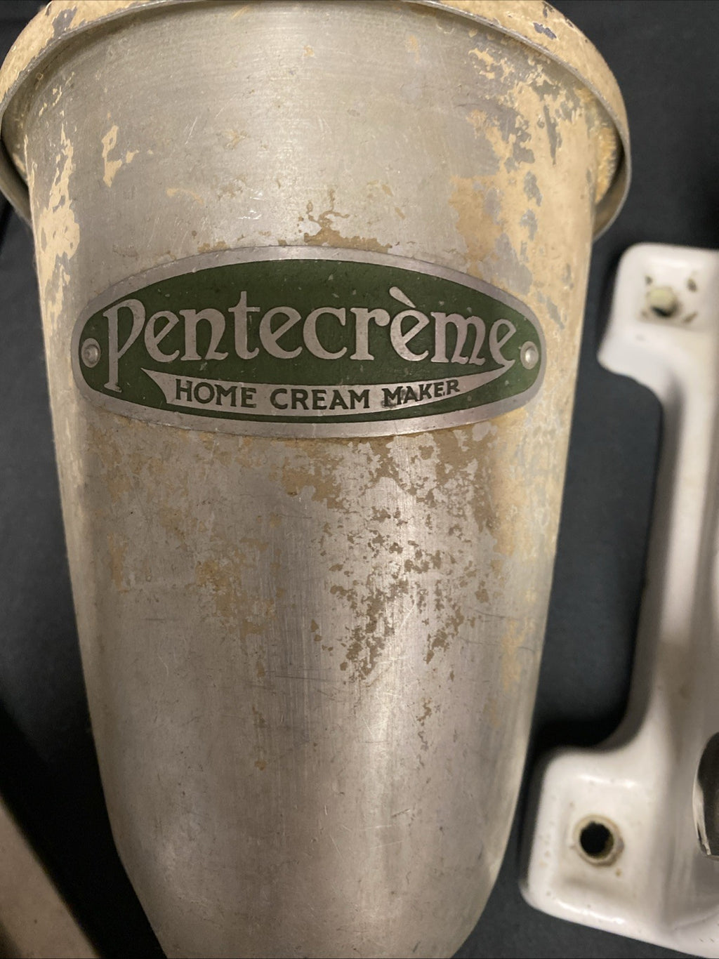 1930 Pentecreme Home Creme Maker Art Deco Stunning Rare - (1636)